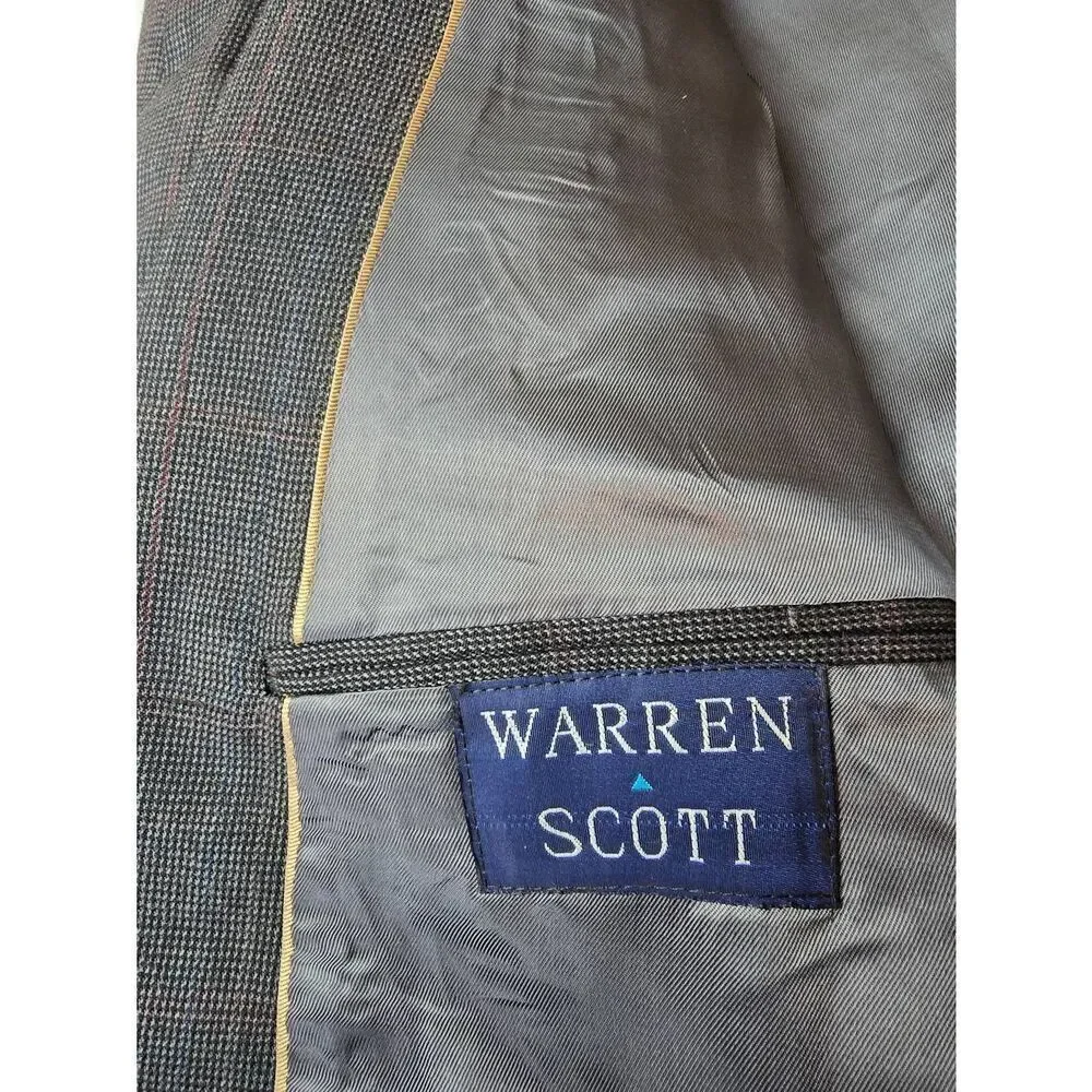 Warren Scott Men's Suit Sz 44L